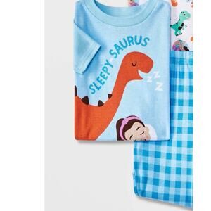 Ms. Rachel Snug Fit Cotton Pajama Set - Blue Toddler 4T